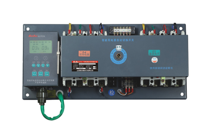     AMQ2系列雙電源自動(dòng)切換開(kāi)關(guān)(以下簡(jiǎn)稱(chēng)切換裝置), 是本公司采用最新技術(shù)開(kāi)發(fā)的產(chǎn)品，適用于交流50/60Hz、額定工作電壓380V，額定電流從6A-1…