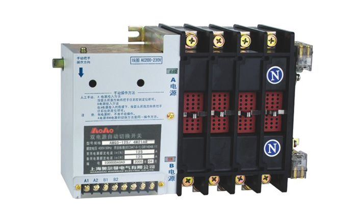 AMQ3系列雙電源自動(dòng)切換開(kāi)關(guān)(切換裝置)是公司采用國(guó)際二十一世紀(jì)初最新的技術(shù)開(kāi)發(fā)研制成功的產(chǎn)品之一，適用于交流50Hz(60Hz)，其額定絕緣電壓AC690V…